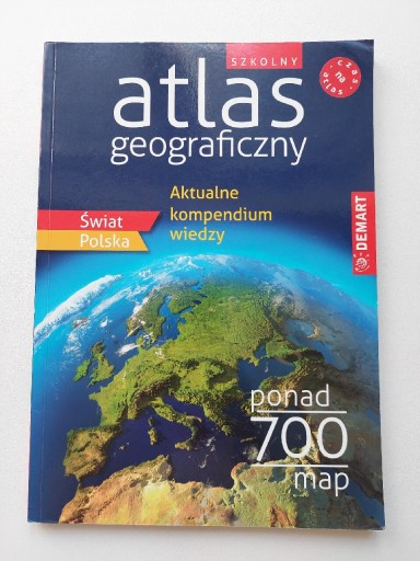 Zdjęcie oferty: Atlas geograficzny aktualne kompendium wiedzy 