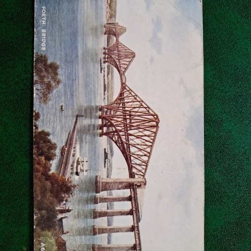 Zdjęcie oferty: Anglia 1950r most kolejowy
