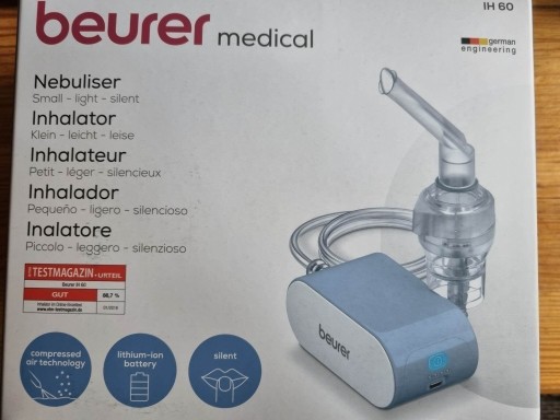 Zdjęcie oferty:  Beurer Inhalator IH 60 -Nowy-Igła