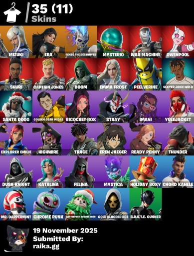 Zdjęcie oferty: konto fortnite fa (na zawsze)