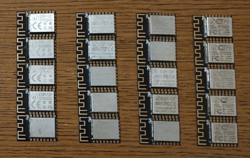 Zdjęcie oferty: [20szt.] ESP32-12F 4MB AI-THINKER używane Arduino 