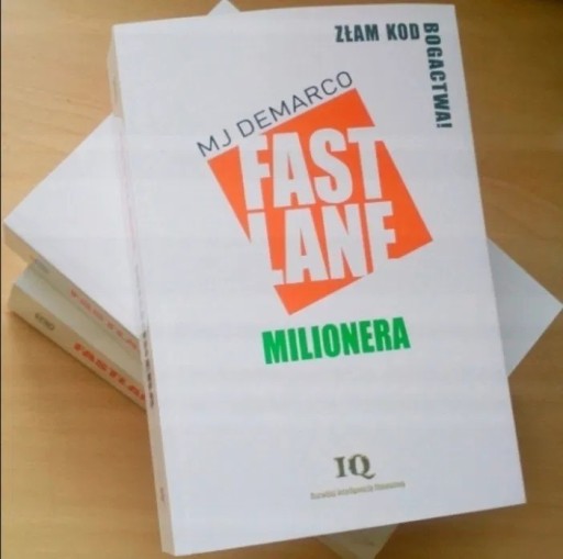 Zdjęcie oferty: NOWA Niedostępna "Fastlane Milionera" MJ DeMarco