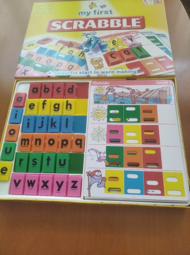 Zdjęcie oferty: Scrabble do nauki j. angielskiego - pl instrukcja