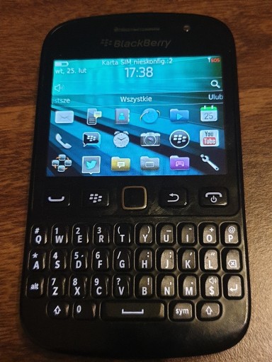 Zdjęcie oferty: Smartfon BlackBerry Classic 512 MB / 512 MB czarny