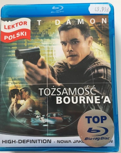 Zdjęcie oferty: Tożsamość Bourne'a blue-ray