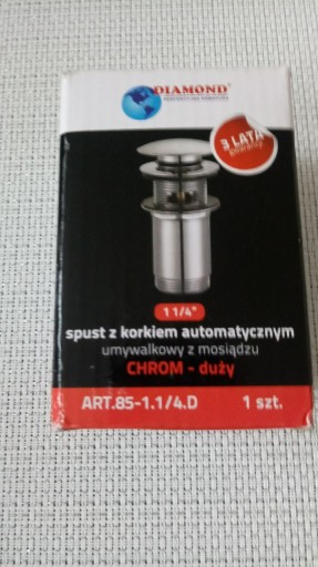 Zdjęcie oferty: Diamond-korek automatyczny 1 1/4"