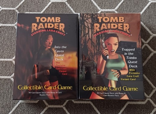 Zdjęcie oferty: Lara Croft Tomb Raider Collectible Card Game Karty