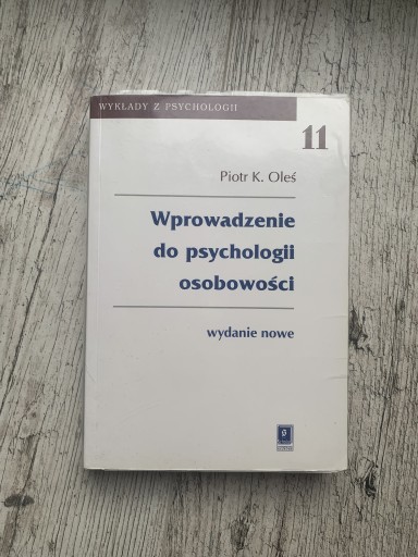 Zdjęcie oferty: Wprowadzenie do psychologii osobowości Oleś