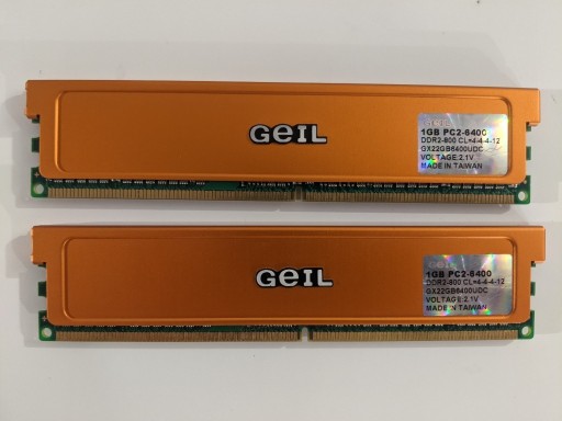 Zdjęcie oferty: Pamięć RAM DDR2 GEIL 2x1GB