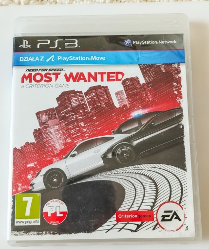 Zdjęcie oferty: Most Wanted PS3 - NFS - NEED FOR SPEED