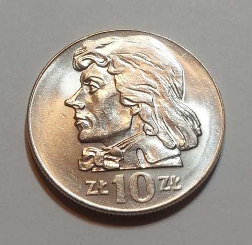 Zdjęcie oferty: 10 złotych 1972 - Tadeusz Kościuszko (st.1-)