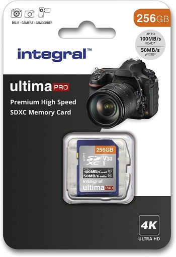 Zdjęcie oferty: Karta Pamięci SD integral ultima PRO 256 GB