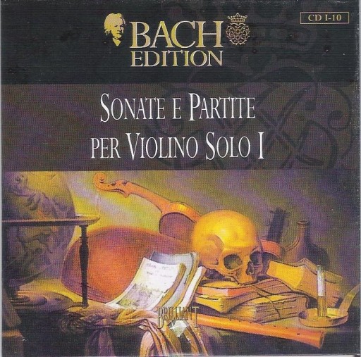 Zdjęcie oferty: J.S.BACH Sonatas Partitas Solo Violin 2CD LUBOTSKY