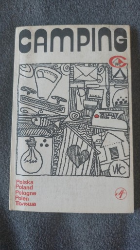 Zdjęcie oferty: Camping w językach pol.,  ang., franc., niem., ros., szwed. 1979