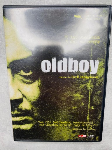 Zdjęcie oferty: OLDBOY - FILM DVD - fabuła ala Tarantino