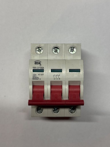Zdjęcie oferty: ROZŁĄCZNIK MODUŁOWY 3P 100A IDEAL KMI-3/100A 