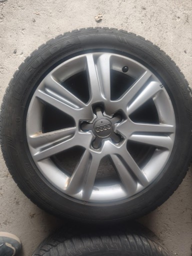 Zdjęcie oferty: Alufelgi 17'' AUDI A4 B8 + opony zimowe 225/50 R17 98V FULDA - KOMPLET