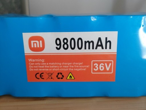 Zdjęcie oferty: Bateria do hulajnogi Xiaomi, 9800 mAh