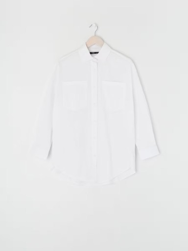 Zdjęcie oferty: Bawełniana biała koszula oversize Sinsay M L XL 