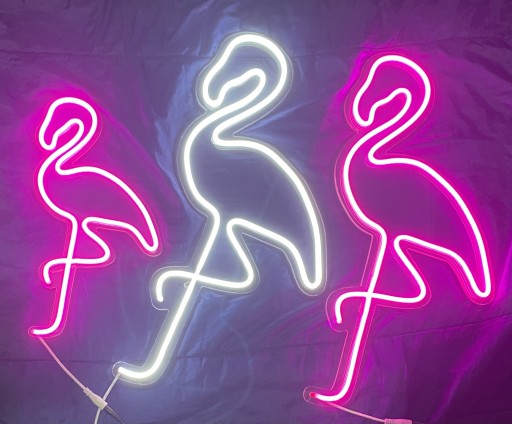 Zdjęcie oferty: Neon Flex Logo „Flaming”