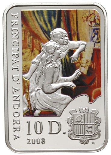 Zdjęcie oferty: ANDORA 10 dinerów / 2008 - Pierre Auguste Renoir