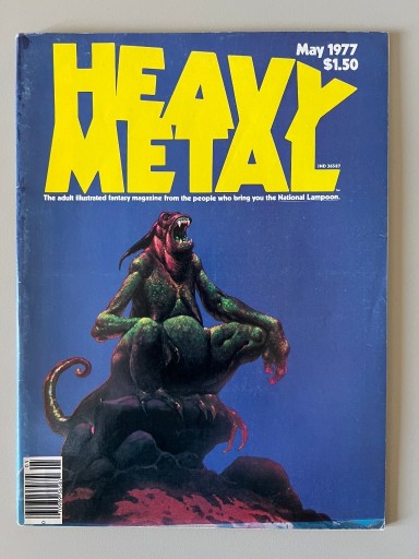 Zdjęcie oferty: Heavy Metal Magazine #2 May 1977