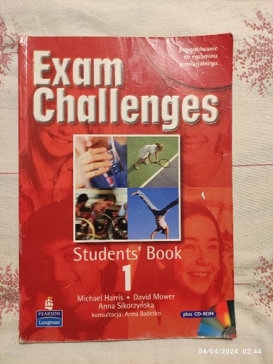 Zdjęcie oferty: Exam Challenges Students' Book 1