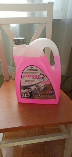 Zdjęcie oferty: 3 X Płyn chłodniczy Petrygo Q-New 5 litrów różowy
