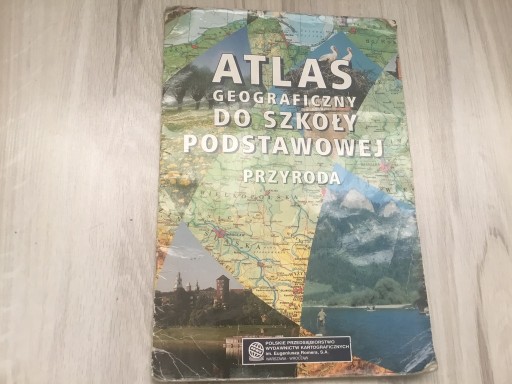 Zdjęcie oferty: Atlas geograficzny do szkoły podstawowej przyroda