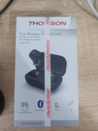 Zdjęcie oferty: Słuchawki Thomson WEAR7701BK Bluetooth