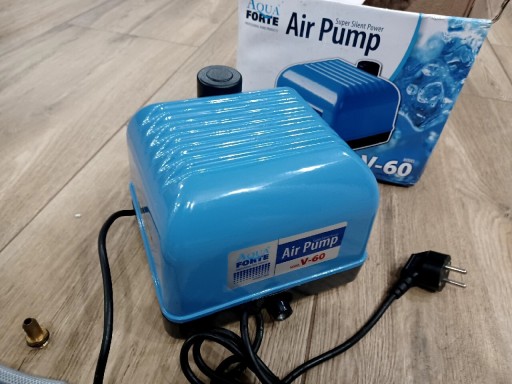 Zdjęcie oferty: Napowietrzacz do oczka wodnego Aqua Forte V60 konkret nowy 