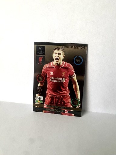 Zdjęcie oferty: UCL 2014/15 - STEVEN GERRARD LIMITED EDITION