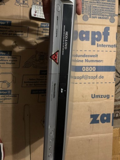 Zdjęcie oferty: Odtwarzacz nagrywarka i pilot DVD hdd Panasonic recorder DMR-EH65