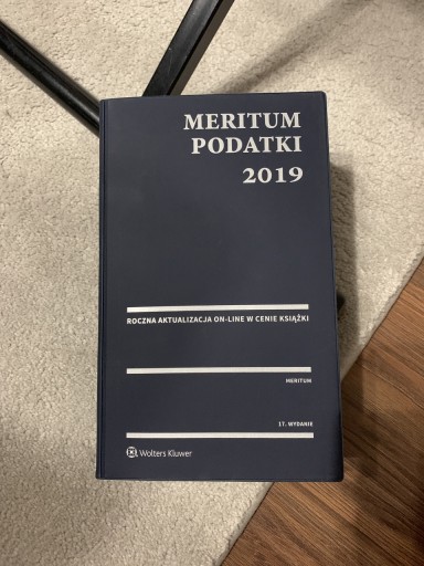 Zdjęcie oferty: Meritum podatki 2019