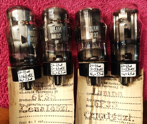 Zdjęcie oferty: Kwadra 6p3s 6L6 Dolam  Gain 99/100% Push-pull!