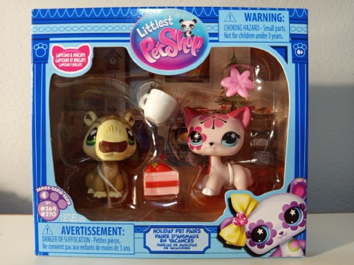 Zdjęcie oferty: Nowy zestaw świąteczny  Littlest Pet Shop unikatowe figurki i akcesoria 
