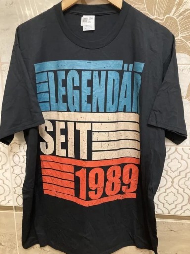 Zdjęcie oferty: T-shirt XL rocznik 1989