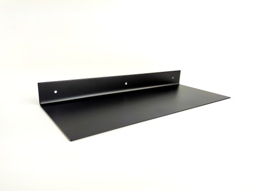 Zdjęcie oferty: Półka metalowa czarna ścienna wisząca 50 cm loft