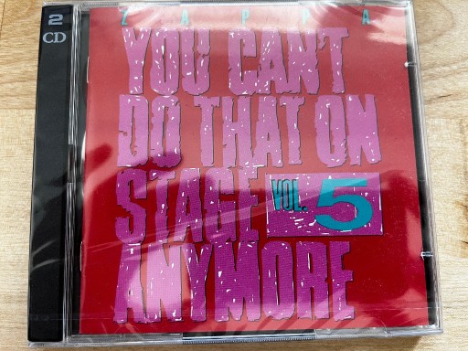 Zdjęcie oferty: Frank Zappa You Can't Do That on Stage Anymore Vol