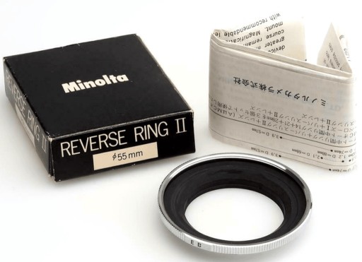 Zdjęcie oferty: Minolta 55mm Reverse Ring II