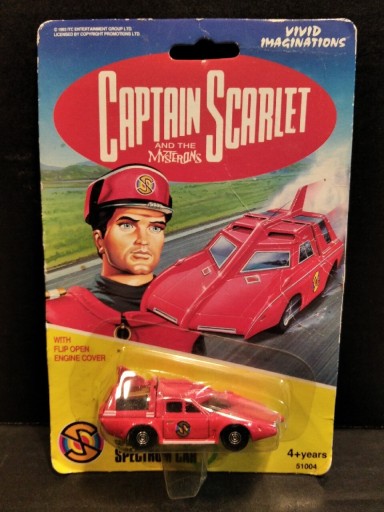 Zdjęcie oferty: Vintage 1993 Captain Scarlet's Spectrum Car