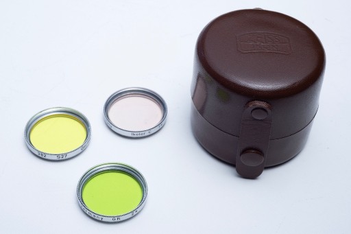 Zdjęcie oferty: Zeiss Ikon zestaw 3 filtrów w pokrowcu