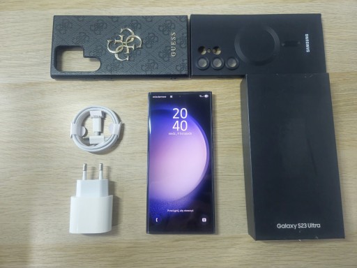 Zdjęcie oferty: Smartfon Samsung Galaxy S23 Ultra 8 GB / 256 GB 5G czarny | JAK NOWY 