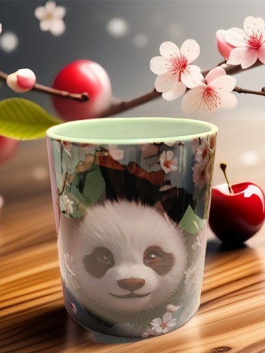 Zdjęcie oferty: Kubek  Panda  3D   prezent dzień dziecka   