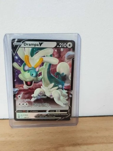 Zdjęcie oferty: Karta Pokemon TCG Drampa V 128/172 Brilliant Stars