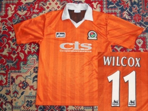 Zdjęcie oferty: Koszulka Blackburn Rovers WILCOX Asics XL Away 21