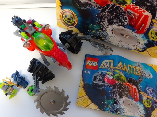 Zdjęcie oferty: LEGO 8059 Atlantis - Odkrywca Dna Morskiego.