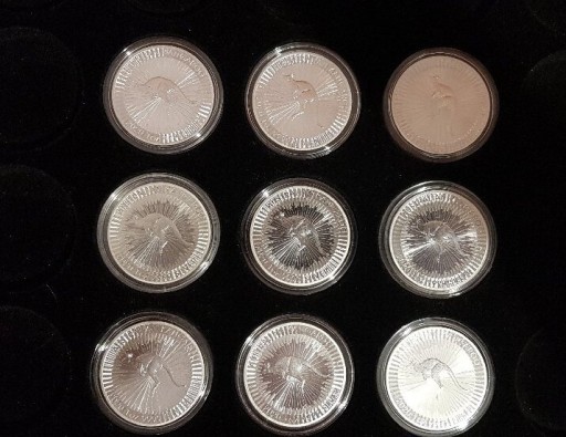 Zdjęcie oferty: Srebrny Kangur 1oz Australijski Kangur Lechtrum