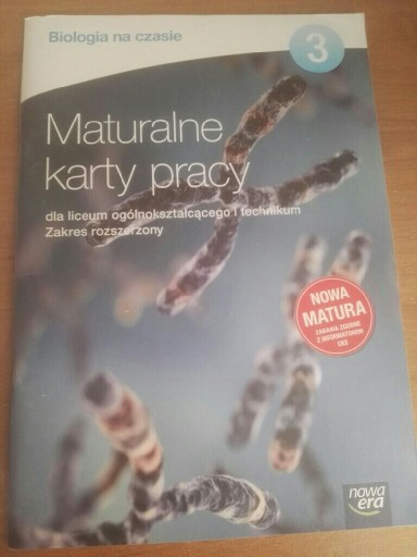 Zdjęcie oferty: Biologia na czasie maturalne karty pracy