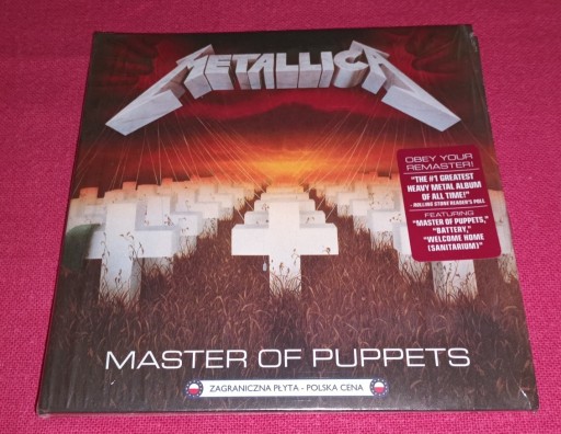 Zdjęcie oferty: Metallica Master Of Puppets PL CD